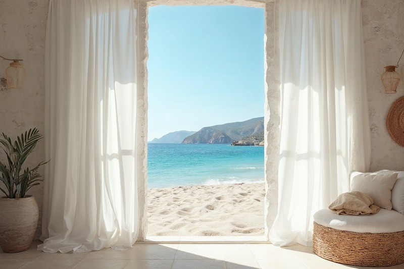 Tuinposter 'Ibiza lounge'