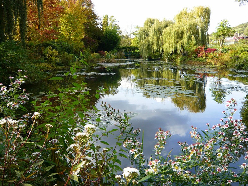 Tuinposter 'Stil meertje'