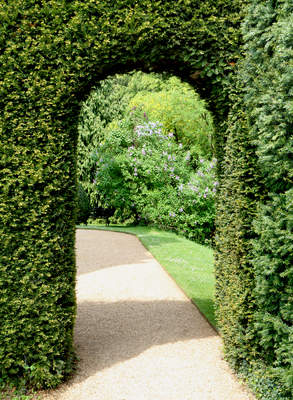 Tuinposter van Doorkijk (boog)